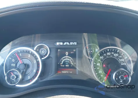 2022 Ram 2500 Big Horn 4X4 6'4 Box из США, поврежденный, VIN 3C6UR5DL4NG210345